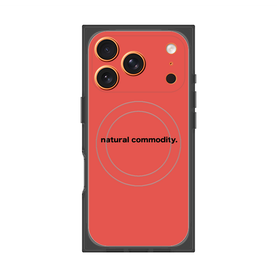 Premium Square Case with MagSafe［ NATURAL COMMODITY Red ］