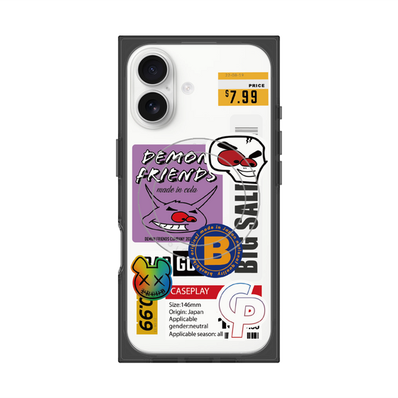 Premium Square Case with MagSafe［ Demon Friends Sticker .4 ］