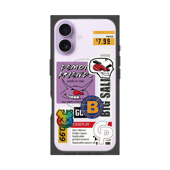 Premium Square Case with MagSafe［ Demon Friends Sticker .4 ］
