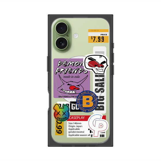 Premium Square Case with MagSafe［ Demon Friends Sticker .4 ］
