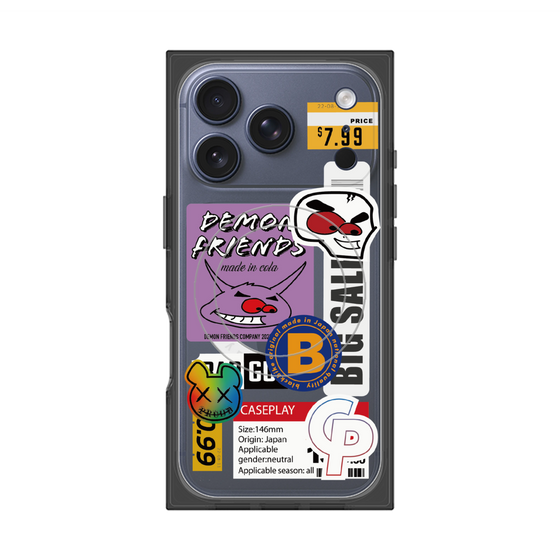 Premium Square Case with MagSafe［ Demon Friends Sticker .4 ］