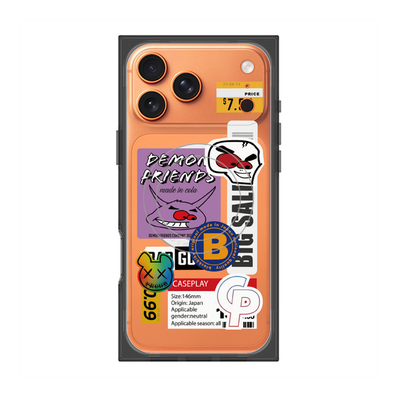Premium Square Case with MagSafe［ Demon Friends Sticker .4 ］
