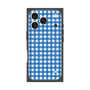 Premium Square Case with MagSafe［ Checkered Blue ］