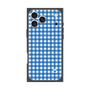 Premium Square Case with MagSafe［ Checkered Blue ］