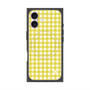 Premium Square Case with MagSafe［ Checkered Yellow ］