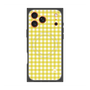 Premium Square Case with MagSafe［ Checkered Yellow ］