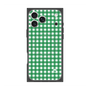 Premium Square Case with MagSafe［ Checkered Green ］