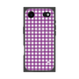 Premium Square Case with MagSafe［ Checkered Purple ］