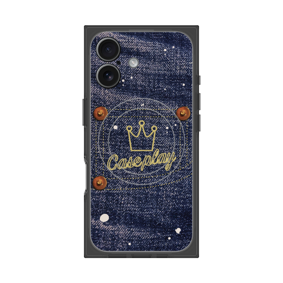 Premium Square Case with MagSafe［ Denim Used Jeans ］