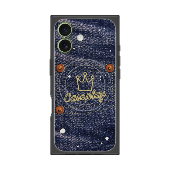 Premium Square Case with MagSafe［ Denim Used Jeans ］