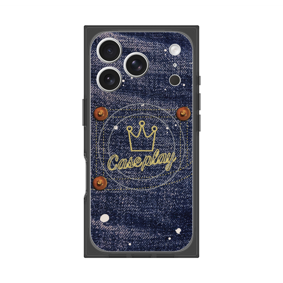 Premium Square Case with MagSafe［ Denim Used Jeans ］