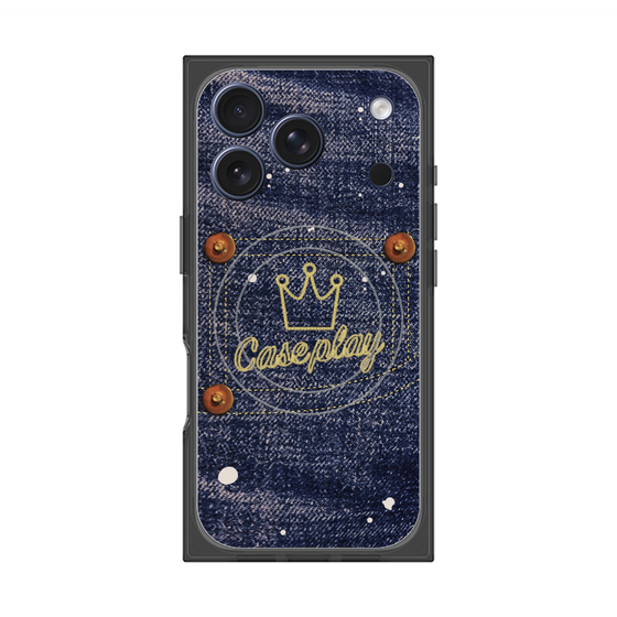 Premium Square Case with MagSafe［ Denim Used Jeans ］