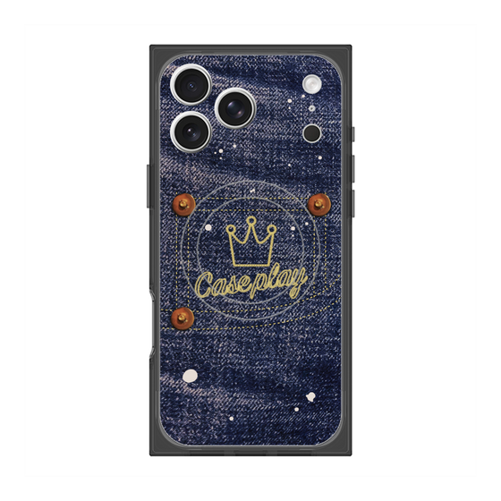 Premium Square Case with MagSafe［ Denim Used Jeans ］