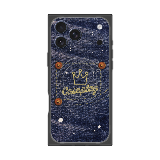 Premium Square Case with MagSafe［ Denim Used Jeans ］