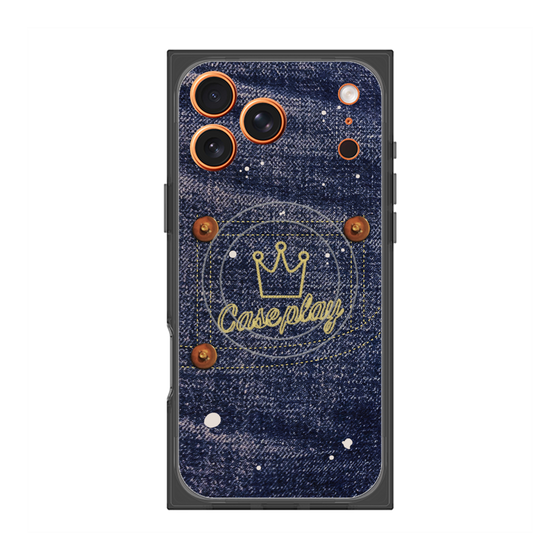 Premium Square Case with MagSafe［ Denim Used Jeans ］