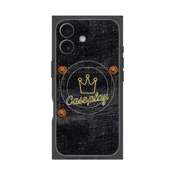 Premium Square Case with MagSafe［ Denim Indigo Jeans ］