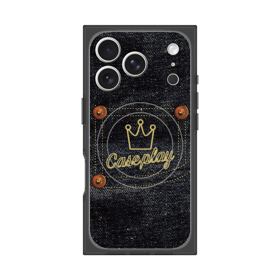 Premium Square Case with MagSafe［ Denim Indigo Jeans ］