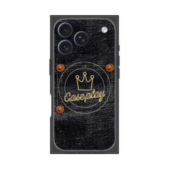 Premium Square Case with MagSafe［ Denim Indigo Jeans ］