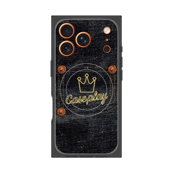 Premium Square Case with MagSafe［ Denim Indigo Jeans ］