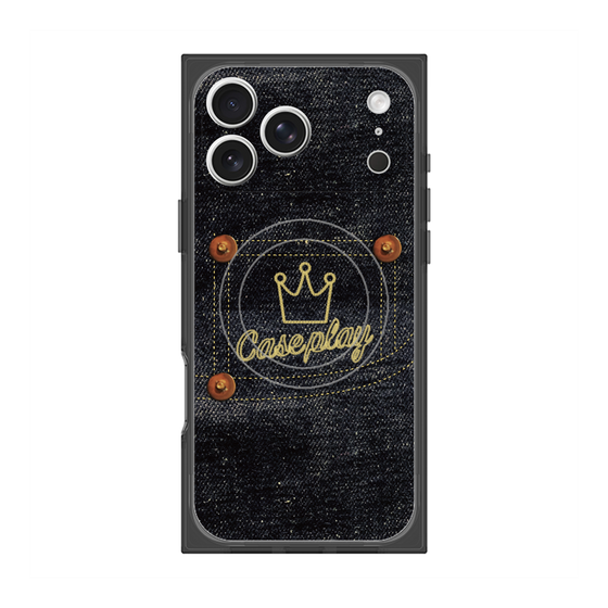 Premium Square Case with MagSafe［ Denim Indigo Jeans ］