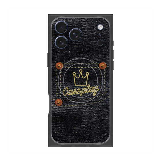 Premium Square Case with MagSafe［ Denim Indigo Jeans ］