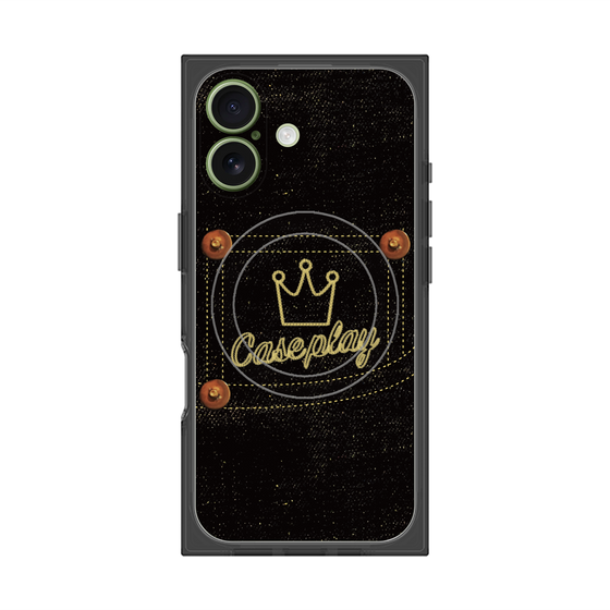 Premium Square Case with MagSafe［ Denim Black Jeans ］