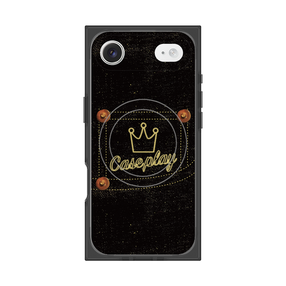 Premium Square Case with MagSafe［ Denim Black Jeans ］