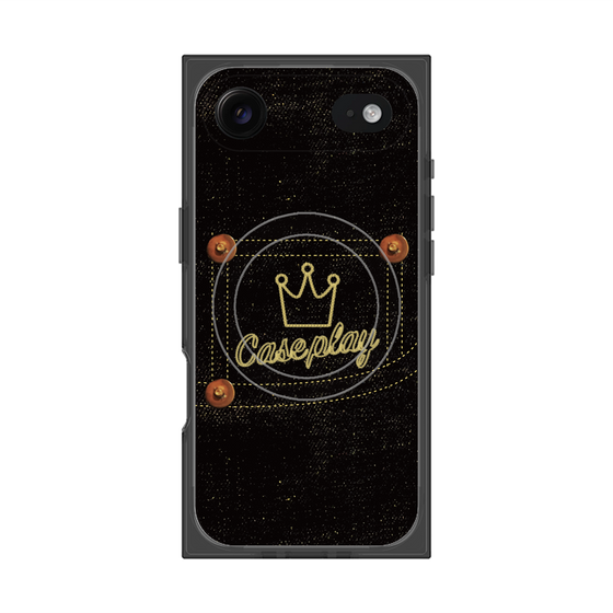 Premium Square Case with MagSafe［ Denim Black Jeans ］