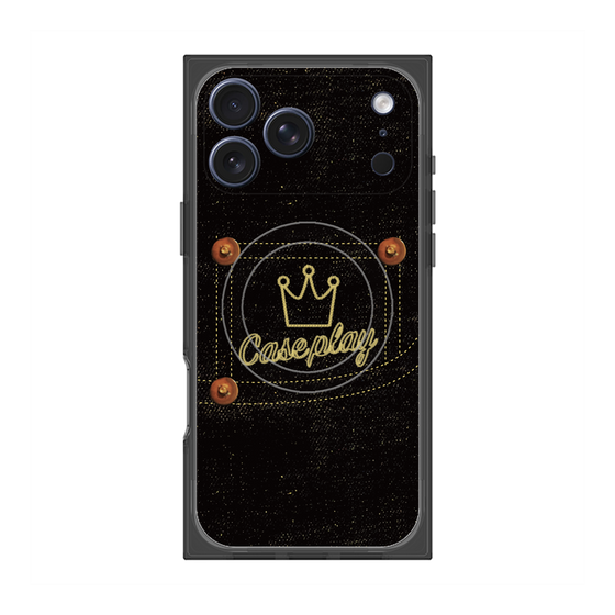 Premium Square Case with MagSafe［ Denim Black Jeans ］