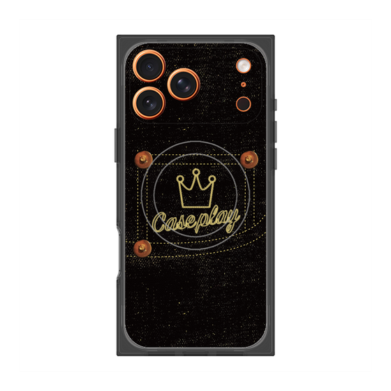 Premium Square Case with MagSafe［ Denim Black Jeans ］