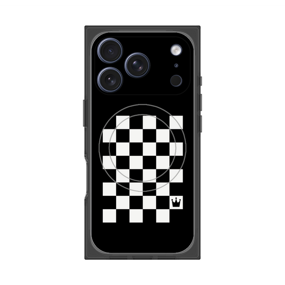 Premium Square Case with MagSafe［ Racing Checkered Flag ］
