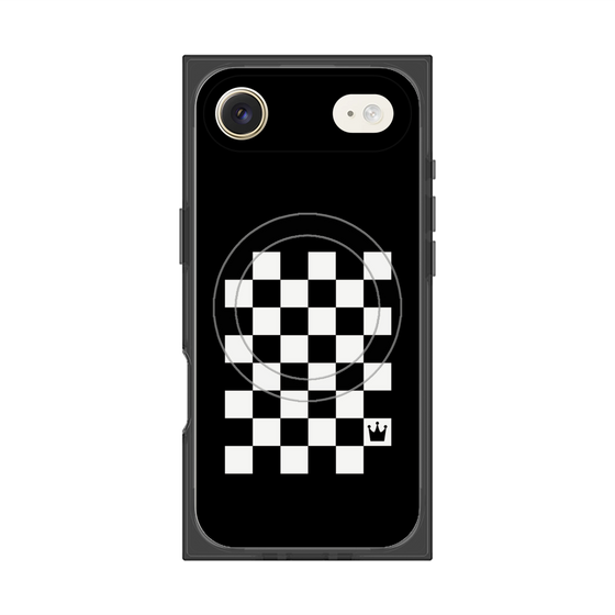 Premium Square Case with MagSafe［ Racing Checkered Flag ］