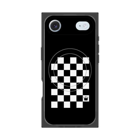 Premium Square Case with MagSafe［ Racing Checkered Flag ］