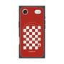Premium Square Case with MagSafe［ Racing Checkered Flag Red ］