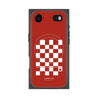 Premium Square Case with MagSafe［ Racing Checkered Flag Red ］