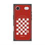 Premium Square Case with MagSafe［ Racing Checkered Flag Red ］