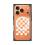 Premium Square Case with MagSafe［ Racing Checkered Flag White ］