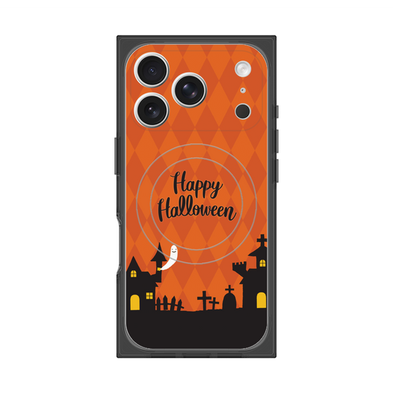 Premium Square Case with MagSafe［ Halloween World - Orange ］