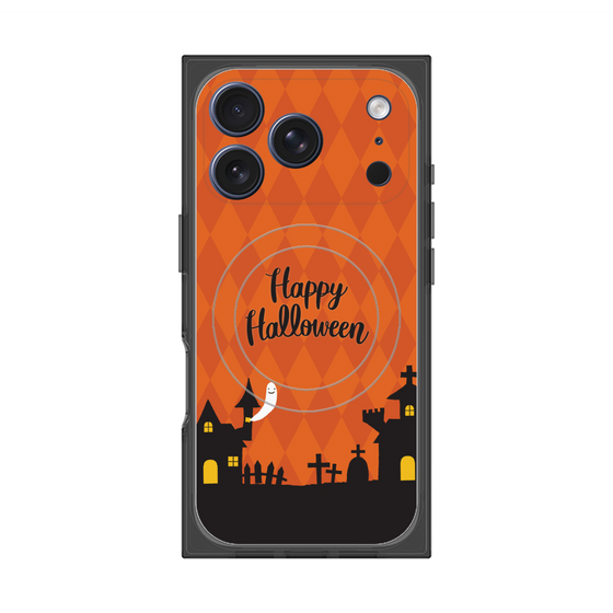 Premium Square Case with MagSafe［ Halloween World - Orange ］