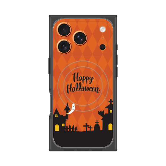 Premium Square Case with MagSafe［ Halloween World - Orange ］