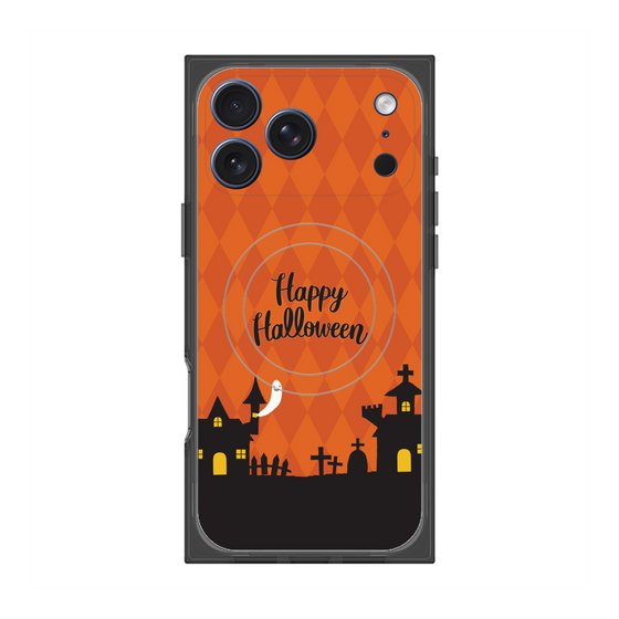 Premium Square Case with MagSafe［ Halloween World - Orange ］