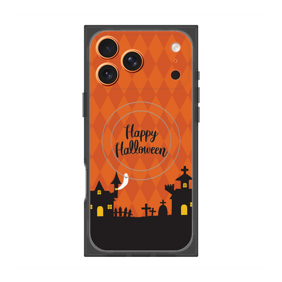 Premium Square Case with MagSafe［ Halloween World - Orange ］