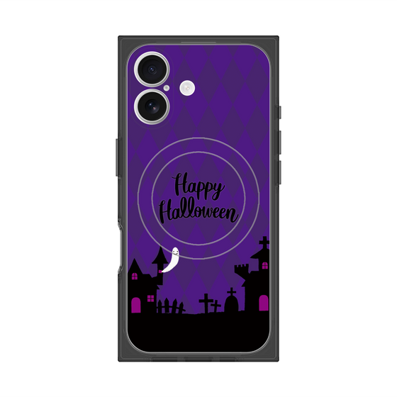 Premium Square Case with MagSafe［ Halloween World - Purple ］