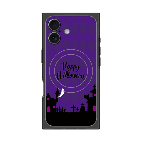 Premium Square Case with MagSafe［ Halloween World - Purple ］