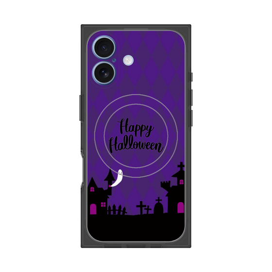 Premium Square Case with MagSafe［ Halloween World - Purple ］