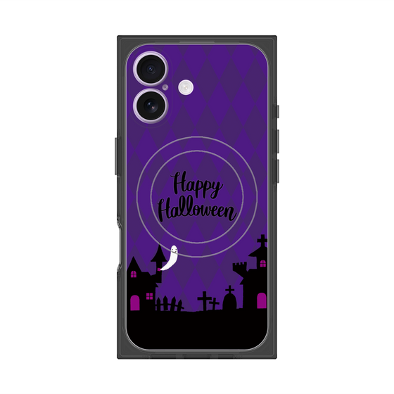Premium Square Case with MagSafe［ Halloween World - Purple ］
