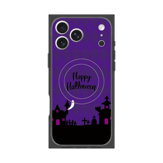 Premium Square Case with MagSafe［ Halloween World - Purple ］