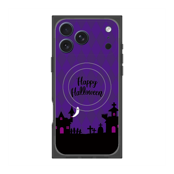 Premium Square Case with MagSafe［ Halloween World - Purple ］