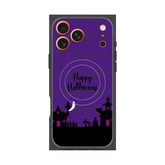 Premium Square Case with MagSafe［ Halloween World - Purple ］