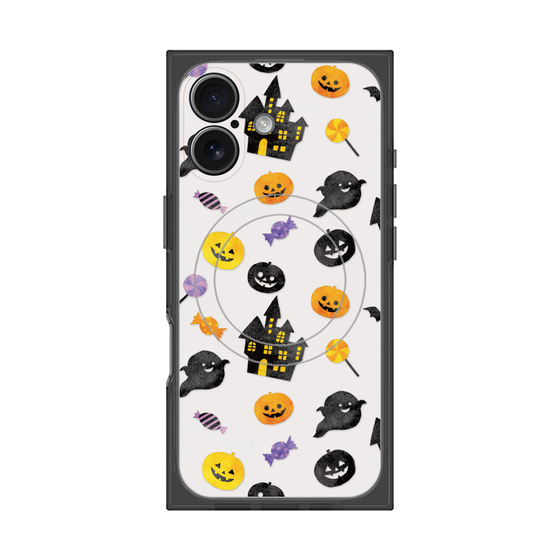 Premium Square Case with MagSafe［ Halloween Party - White ］